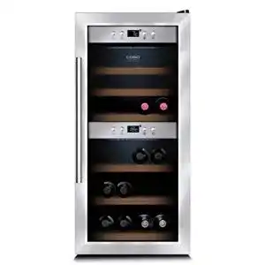 Weinkuehlschrank 2 zonen caso winecomfort 24