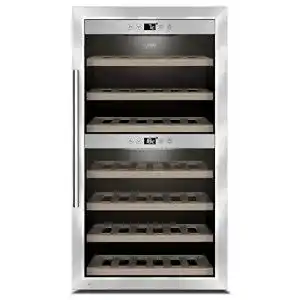 Weinkuehlschrank 2 zonen caso winecomfort 66