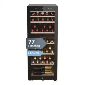 Weinkuehlschrank 2 zonen haier weinklimaschrank 50 serie 7