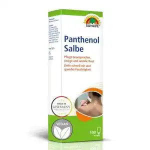 Wund und heilsalbe sunlife panthenol schutz pflegesalbe 100 ml