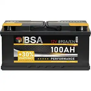 Autobatterie 100ah bsa battery high quality batteries bsa