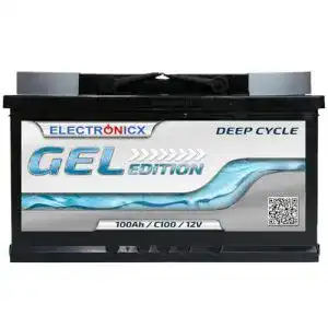 Autobatterie 100ah electronicx gel batterie 12v 100ah gel edition