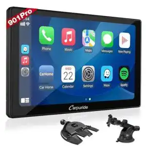 Autoradio apple carplay carpuride 2024 w901 pro drahtlos