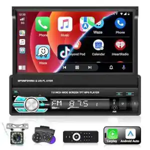 Autoradio apple carplay podofo autoradio 1 din