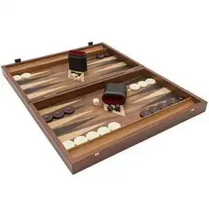 Backgammon holz manopoulos backgammon set walnuss eiche