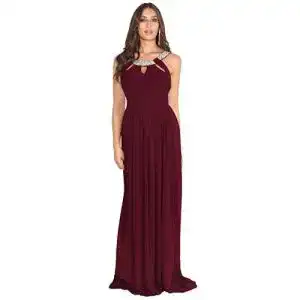 Ballkleid krisp damen abendkleider lang chiffon strasssteine