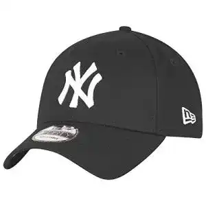 Baseball cap new era new york yankees mlb black white 9forty