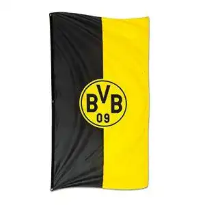 Bvb fahne borussia dortmund bvb hissfahne im hochformat 1