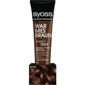 Color shampoo braun syoss wash out temporaere haarfarbe 1