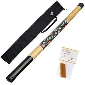 Didgeridoo australian treasures 120cm bienenwachs tasche