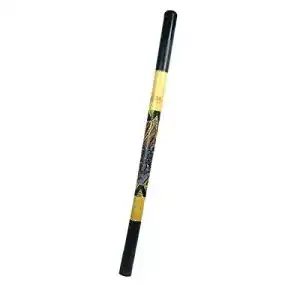 Didgeridoo simandra bambus holz aborigini bemalt geschnitzt