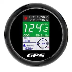 Digitaltacho motorrad geloo 85mm gps tachometer tft
