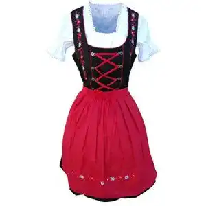 Dirndl damen seruna dirndl damen dirndl di06rs mini 3 tlg