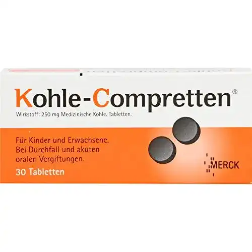 Durchfalltabletten TK.JP KOHLE Compretten 30 Stück