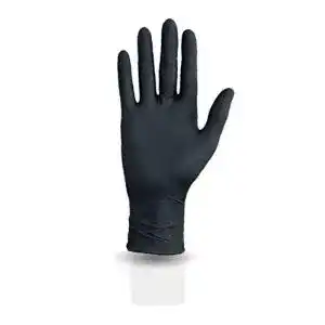 Einmalhandschuhe schwarz docdorado 100 stueck 1