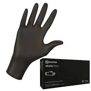 Einmalhandschuhe schwarz mercator medical
