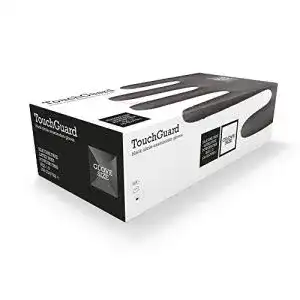 Einmalhandschuhe schwarz touchguard black