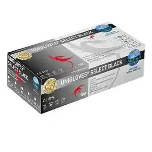 Einmalhandschuhe schwarz unigloves select black