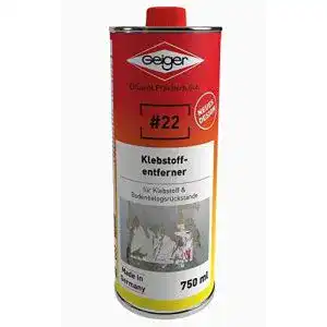 Etikettenloeser geiger chemie nr 22 klebstoffentferner 750ml