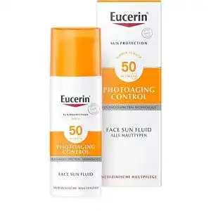Eucerin sonnencreme eucerin photoaging control face sun fluid