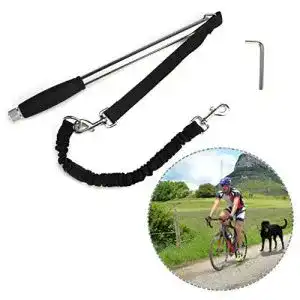 Fahrrad leinenhalter itian poppy pet dog fahrrad leash bauchgurt