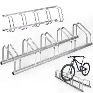 Fahrradstaender boden monzana fahrradstaender fuer 5 fahrraeder