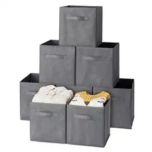 Faltbox matana 8 faltbare wuerfel aufbewahrungsboxen