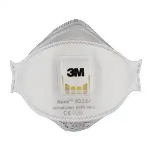Ffp3 maske mit ventil aura 3m maske fuer daemmstoffe u hartholz