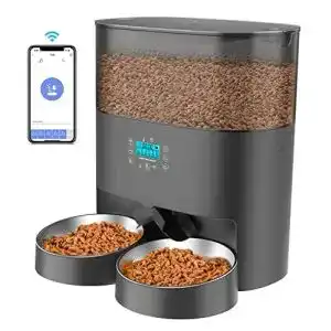 Futterautomat hund honeyguaridan 2 katzen mit app 6l