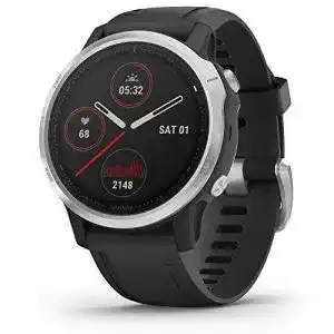 Garmin uhr garmin fenix 6s smartwatch schwarz silber