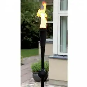 Gartenfackel krause sohn metall stabfackel m lampenoelbetrieb