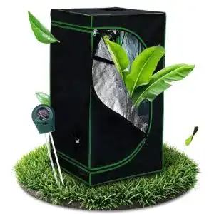 Growbox melko 40x40x120 cm set mit 3 in 1 messgeraet