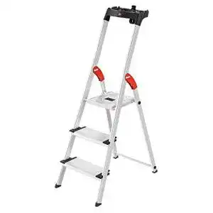 Hailo leiter hailo l80 comfortline alu sicherheits stehleiter