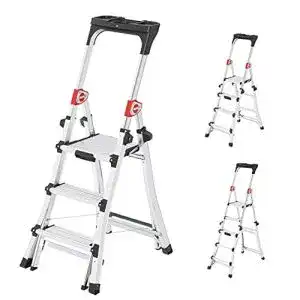 Hailo leiter hailo tl100 topline 3 in 1 alu teleskopleiter flexible