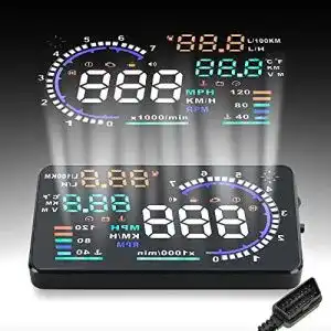 Head up display blesys 55 multi color hud head up display