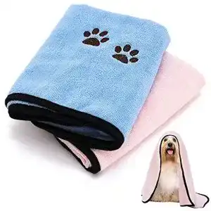 Hundehandtuch taiyunwei haustier badetuch 2 stueck
