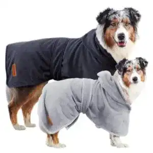 Hundehandtuch wahre tierliebe hundebademantel waschbar