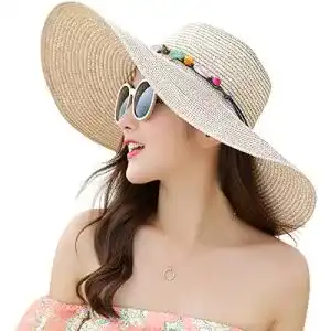 Hut damen joyebuy damen schlapphut mit grosser krempe