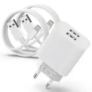 Iphone 13 ladegeraet znbtcy apple mfi certified 2port usb