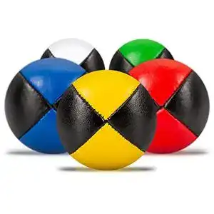 Jonglierbaelle diabolo freizeitsport 5er set 62mm jonglierball