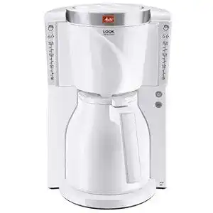 Kaffeemaschine weiss melitta look therm selection