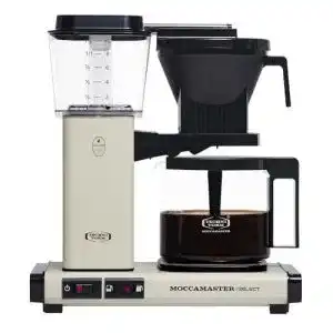 Kaffeemaschine weiss moccamaster kbg select retro