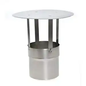 Kaminhaube acerto 30165 edelstahl schornsteinabdeckung