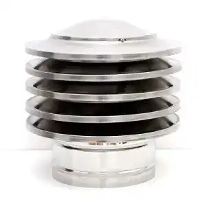 Kaminhaube myventilation eu edelstahl schornsteinabdeckung