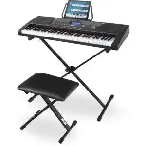 Keyboard mit leuchttasten mcgrey lk 6150 61 tasten set
