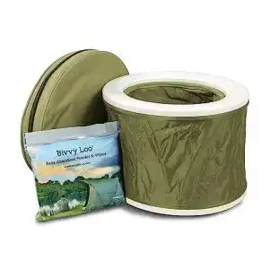 Klapptoilette carplife products ltd bivvy loo tragbare