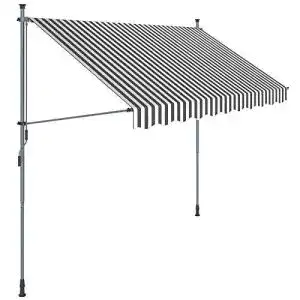 Klemmmarkise 3m songmics klemmmarkise 300 cm