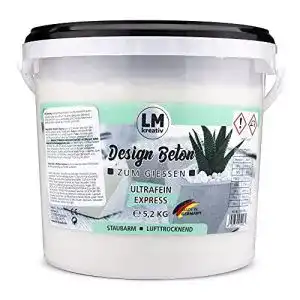 Knetbeton lm kreativ lm design beton ultrafein express 52 kg