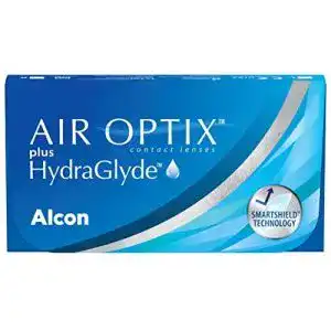 Kontaktlinsen air optix plus hydraglyde monatslinsen weich 6 st