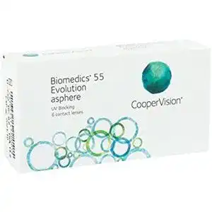 Kontaktlinsen biomedics 55 evolution monatslinsen weich 6 stueck